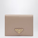 Prada Powder Pink Saffiano Leather Small Wallet