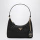 Prada Re-Edition 2005 Bag In Black Re-Nylon And Saffiano Leather