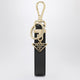 Prada Saffiano Leather Triangle-Logo Keyring