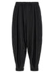 Comme Des Garcons Black Barrel Leg Pants