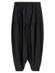 Comme Des Garcons Black Barrel Leg Pants