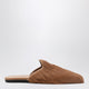 Prada Sandy Hairy-Effect Sabot