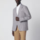Tagliatore Singlebreasted Jacket With Brown Pattern