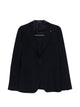Tagliatore Dark Blue Notched Lapels Jacket