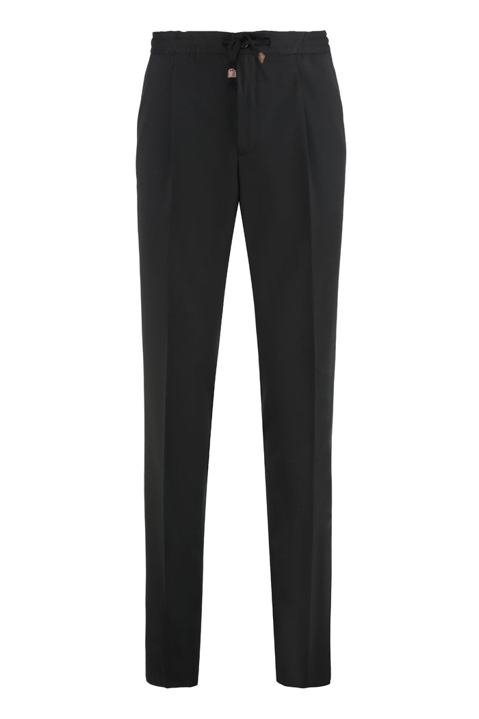 Slowear Tapered Fit Wool Pants