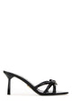 Prada Black Leather Mules
