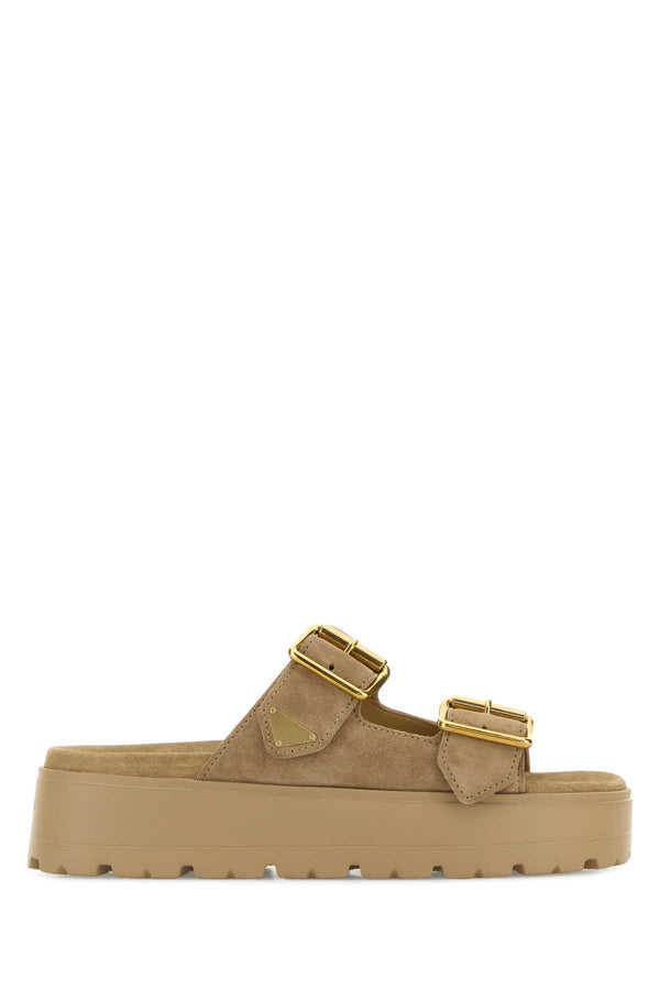 Prada Suede Slippers