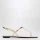 Prada Platinum Thong Sandals