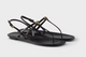 Prada Black Calf Leather Flat Shoes