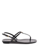 Prada Patent Leather Flat Sandals