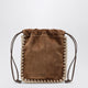 Prada Cocoa Suede Smartphone Holder
