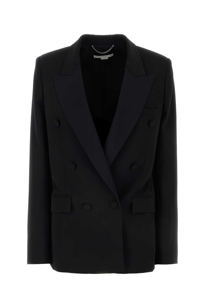 Stella Mccartney Double Breasted Tuxedo Jacket