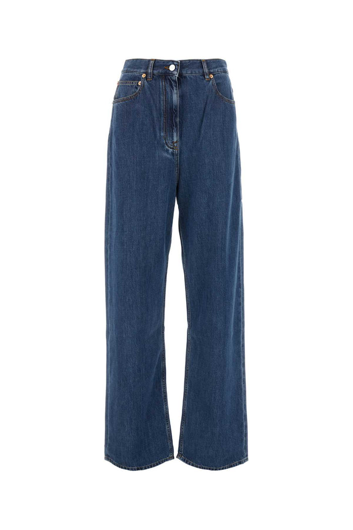 Valentino Garavani Pantalone In Denim | Soli