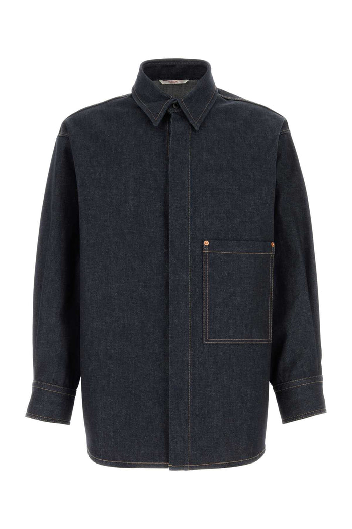 Valentino Garavani Camicia In Denim | Denim