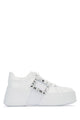 Roger Vivier Viv Skate High Strass Sneakers