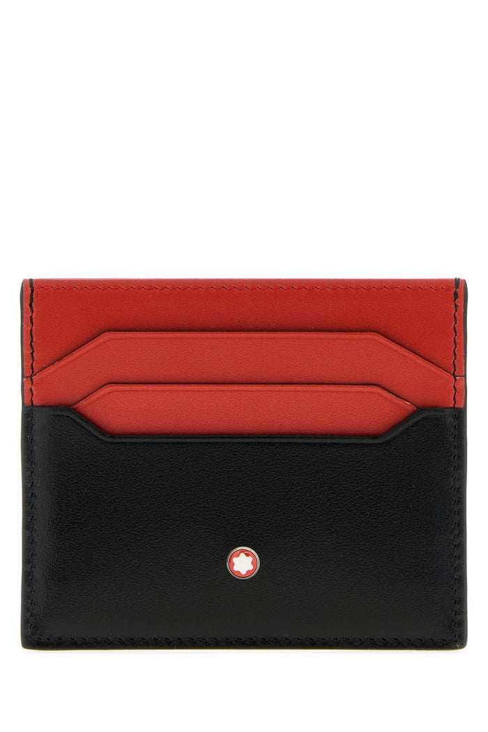Montblanc Meisterstuck Card Holder 6Cc Bk/Cr