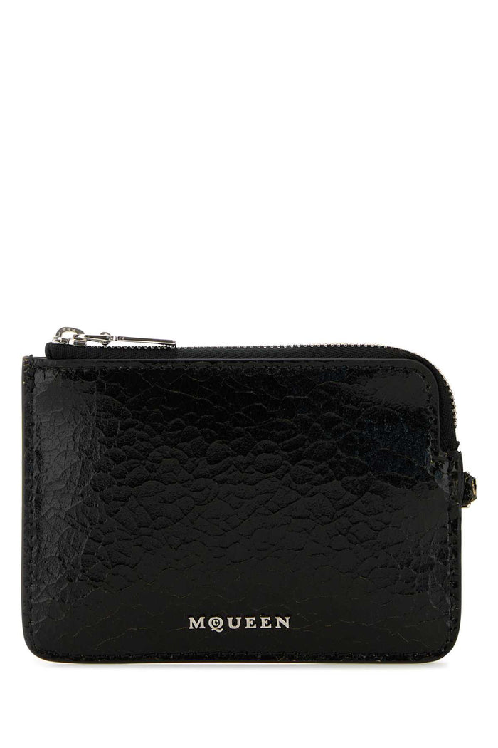 Alexander Mcqueen Sling Zip Coin Pouch