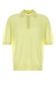Auralee Kid Mohair Sheer Knit Polo