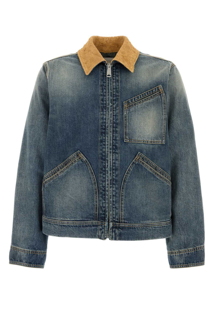 Alexander Mcqueen Denim Workwear Jkt