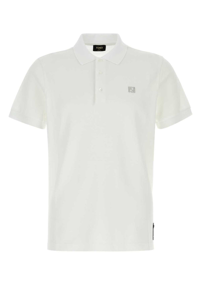 Fendi Polo  Ff Metal Piquet