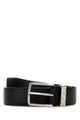 Bottega Veneta Classic Belt Intreccio Fibbia Metal /Pelle Liscia