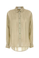 Stella Mccartney Sheer Spripe Oversized Shirt