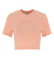 Fendi Crop Logo Tee