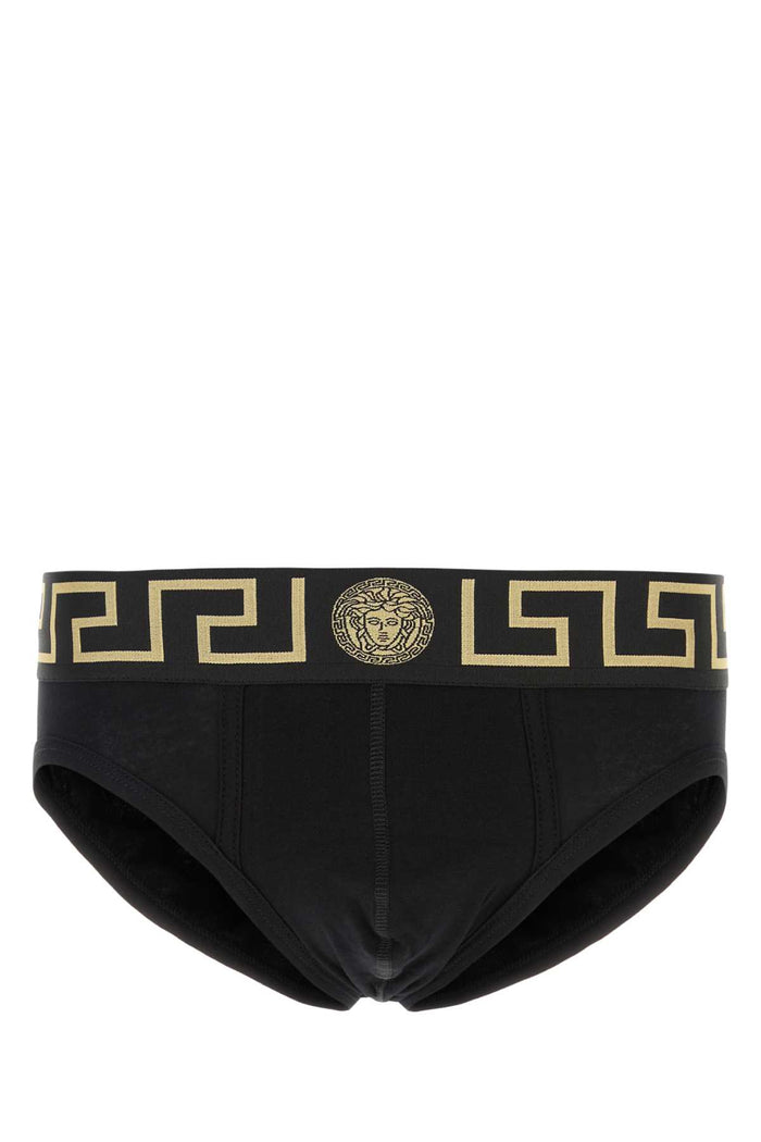 Versace Bi-Pack Slip Jersey Topeka Bi-Stretch Cotton Organ