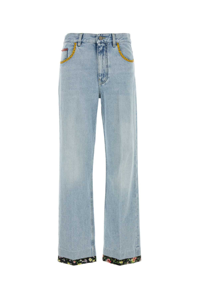 Valentino Garavani Pantalone In Denim | Soli