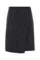 Loulou De Saison Mason Knee Length Wrap Skirt