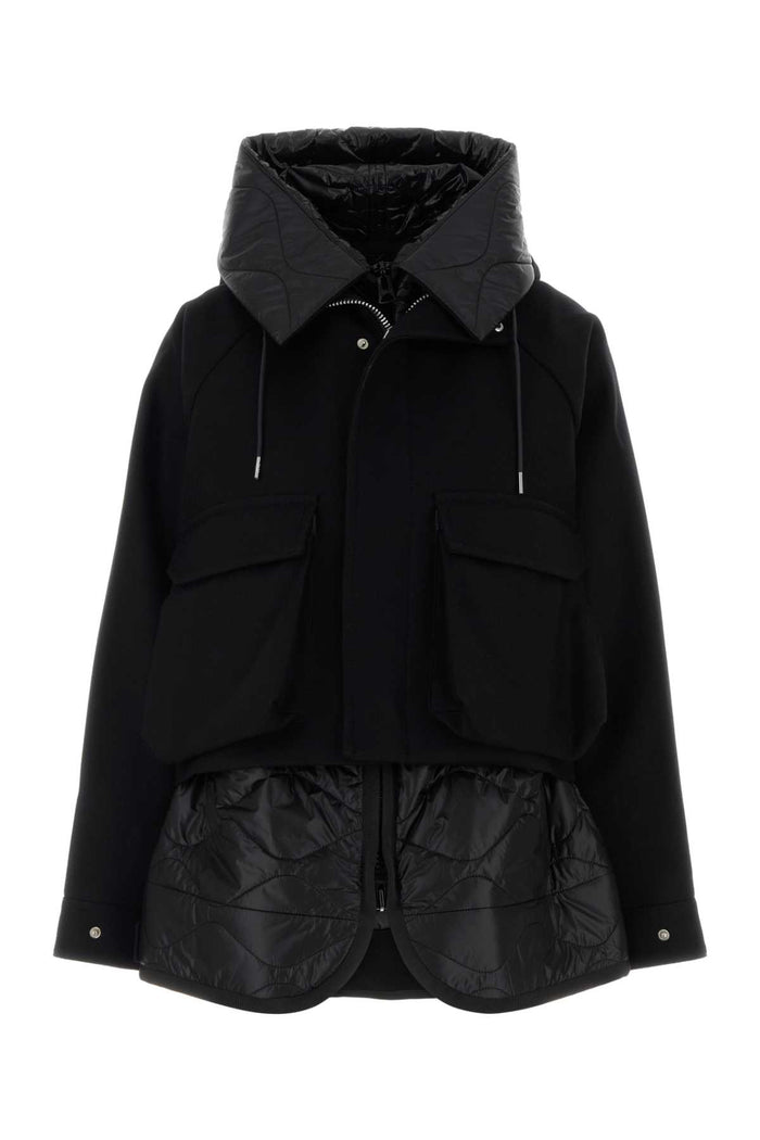 Sacai Wool Melton Blouson