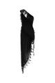 Blumarine Chiffon Dress W/Lace