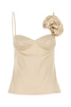 Magda Butrym Pf25 Blouse 03 Beige