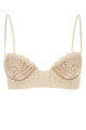 Magda Butrym Pf25 Crochet 02 Bra Cream