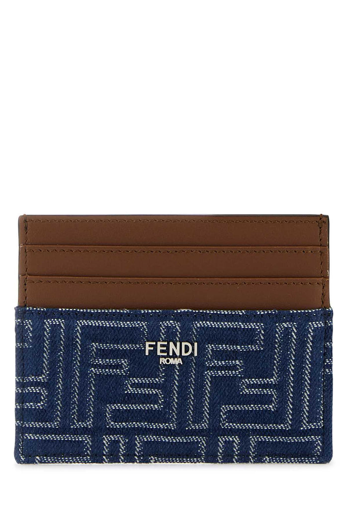 Fendi Card Case Denim Ff+Cover