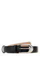 Khaite Saddle Belt - Silver (30Mm)
