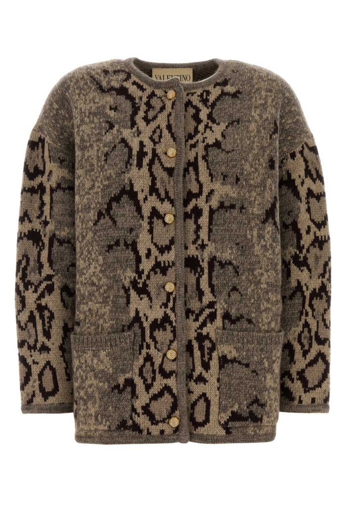 Valentino Garavani Giacca Maglia | Grey - Be