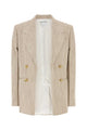 Bottega Veneta Giacca Fiammata Bottoni Knot Oro
