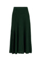 Zimmermann Pleated Rib Midi Skirt