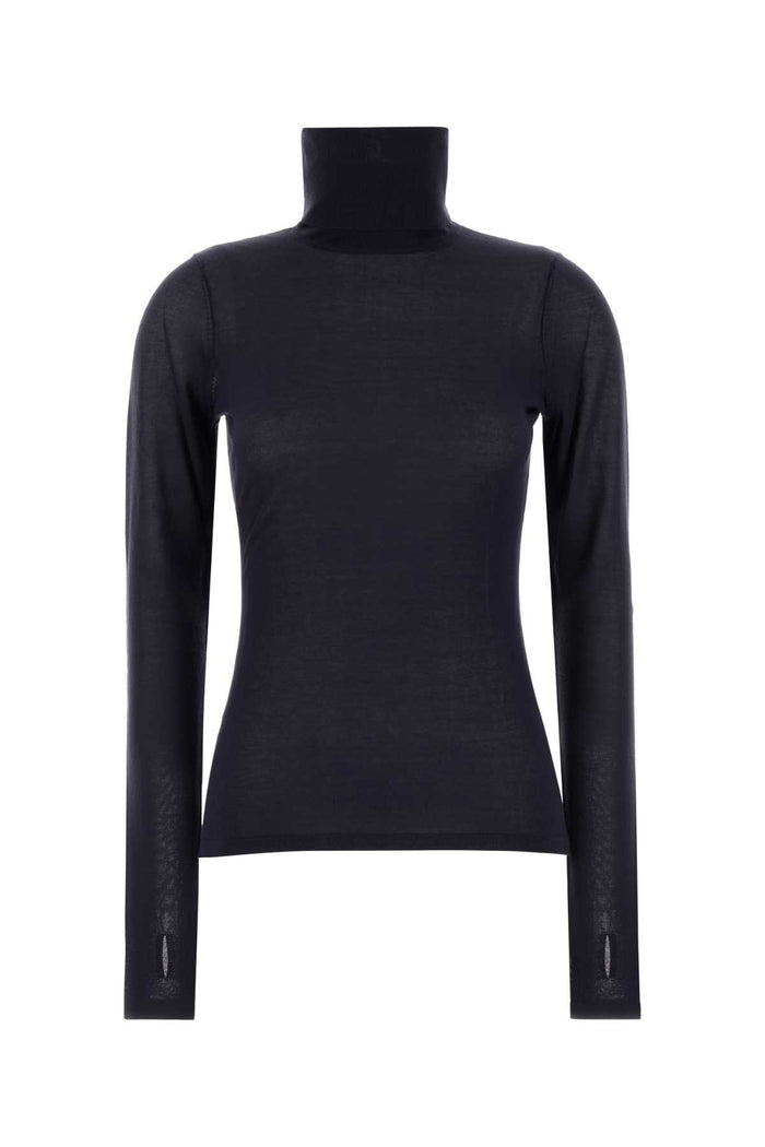 Zimmermann Fine Knit Roll Neck Top