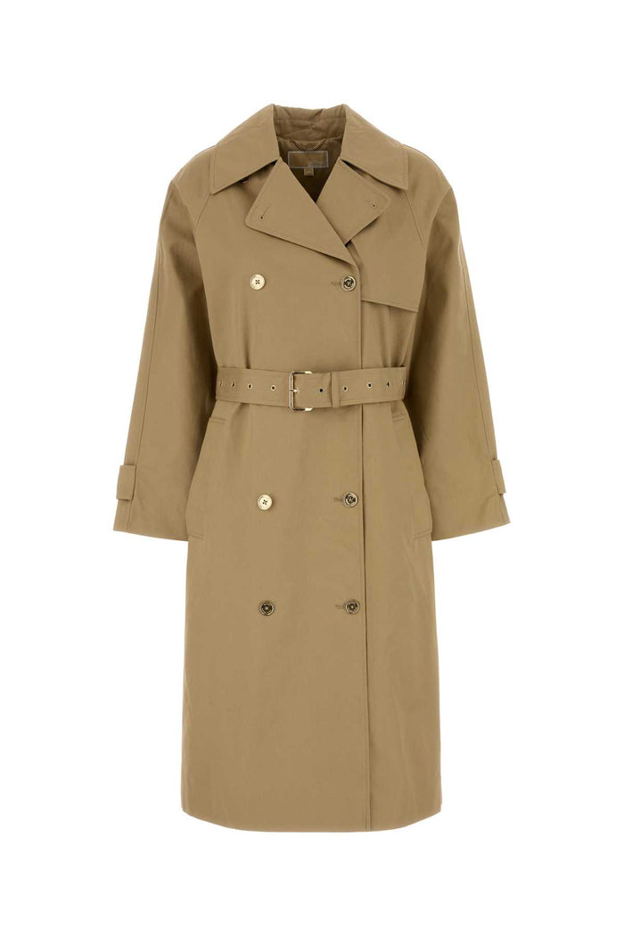 Michael By Michael Kors Db Oversize Belted Trench