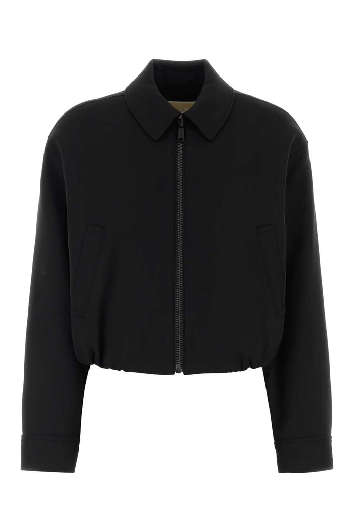Michael By Michael Kors Wool Bomber Jkt