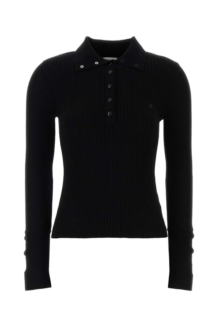 Courreges Classic Rib Polo