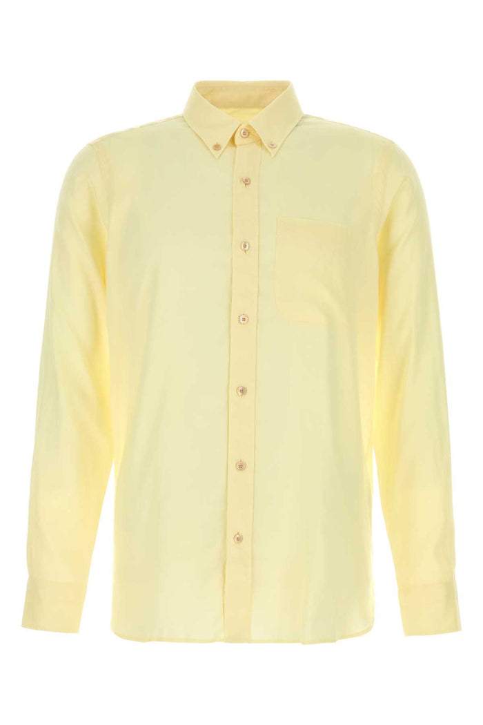 Tom Ford Light Fluid Fine Gabardine Slim Fit Shirt