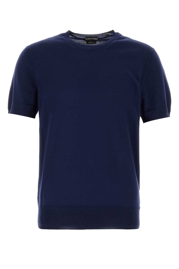 Tom Ford Pure Cotton Ss Crew Neck