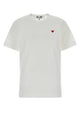 Comme Des Garcons Play Short Sleeve Tee Small Red Heart