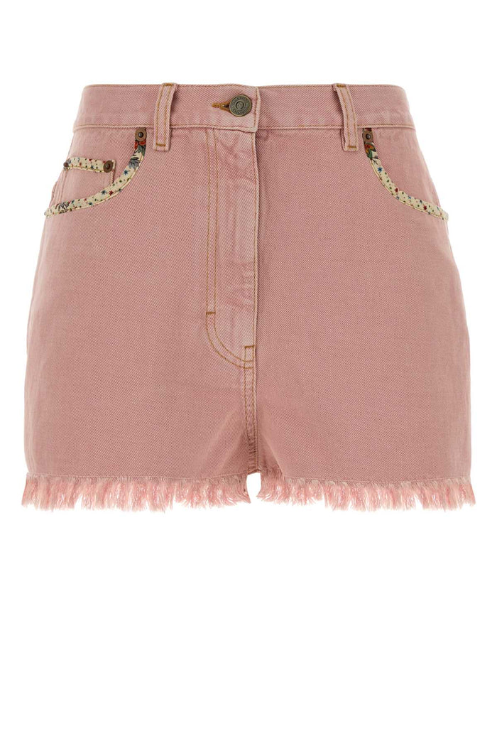 Valentino Garavani Short Denim | Solid | Den