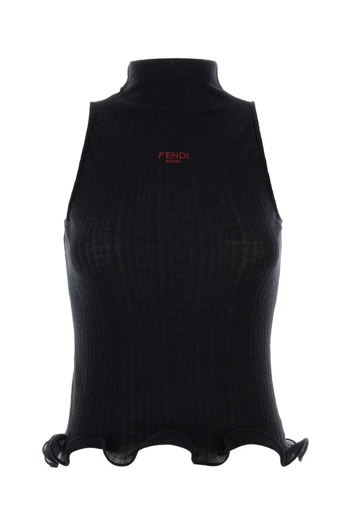 Fendi Top Fendi Roma Rib
