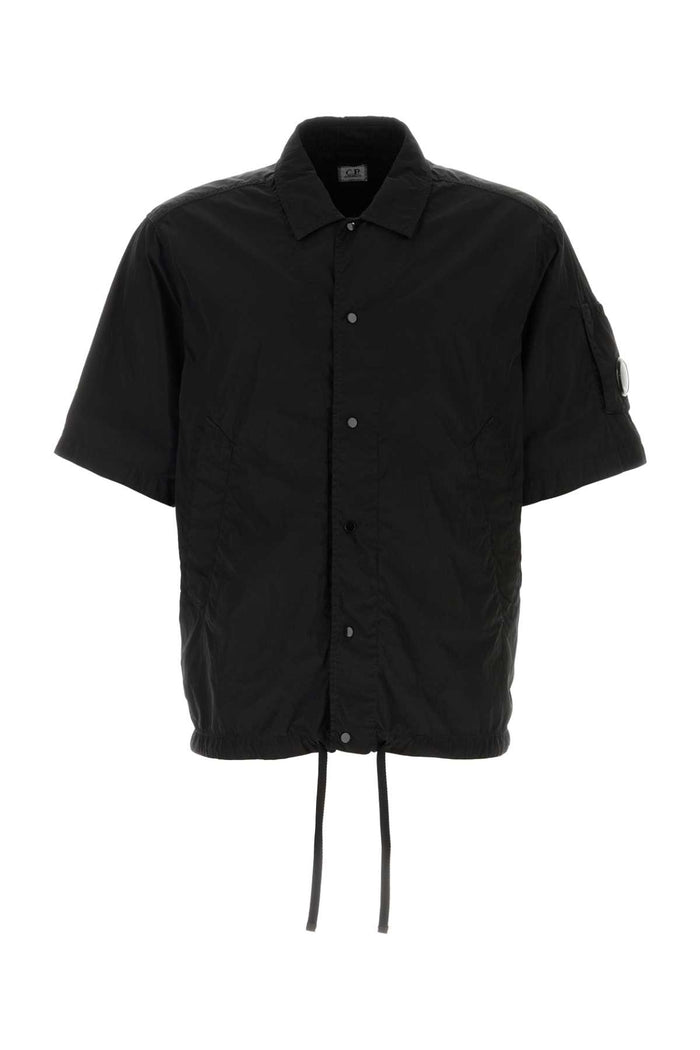 C.p. Company Chrome-R Short Sleeve Lens Overshirt