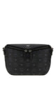 Mcm Diamond Vi Lthr Mix Crossbody Sml Bk